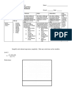 3A Summative - Simplifying-Rewrite by Multiplying, Dividing Rational Expressions