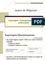 Aula 12 - Elementos - Engrenagens-Dimensionamento-AGMA