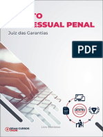 Direito Processual Penal - Juiz de Garantias