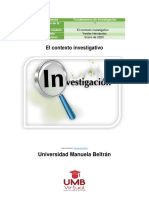 Modulo V. El Contexto Investigativo-1-1