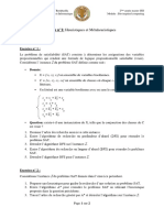 TD 1 - Heuristiques Et Métaheuristiques