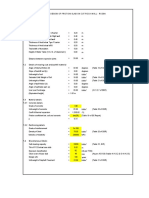 Design of Friction Slab On Cut Rock Wall - Rs 39A: Width of Foundation Width of Toe 0.00 M