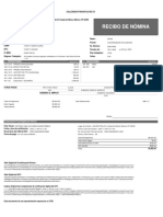 CFDI Recibo PDF