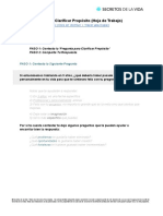 Ítem de Acción Clase #2 - Una Pregunta para Clarificar Propósito