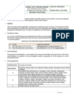 Travel Policy 01-01-2020 Amendment