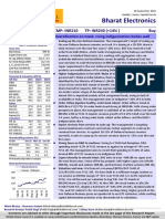 Bharat Electronics: CMP: INR210