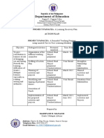 PROJECT-PANACEA - Action Plan