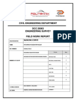 Report Survey Ranging Curve Civil Engineering