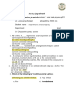 Theoretical Questions Revision 1 Solid State Physics 1 Sheet1