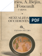 Ariés, PH., Foucault, M. y Otros. 1987.sexualidades Occidentales. Buenos Aires Paidós