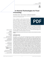 Non-Thermal Technologies For Food Processing