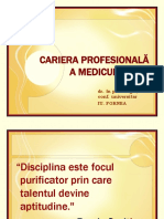 Cariera Profesionala A Medicului