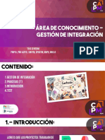 Sesión 3 - Gestión Del Alcance e Integración