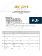 X PB Mock Math