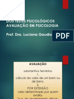 Aula Historico Dos Testes Luciana