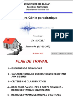 4 Regles de Calcul de La Force Sismique