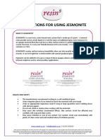 Jesmonite Resin Instructions