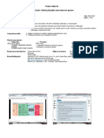 Proiect Didactic - Sisteme de Operare