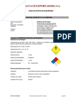 Hoja de Seguridad Kno3 Español v.06 Nitrato de Potasio 2023