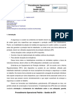 Procedimento Operacional Padrao - Gestao de Epi