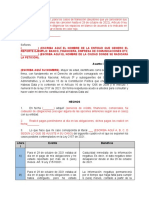 Modelo de Derecho de Peticion de Boron y Cuenta Nueva