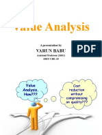 Value Analysis