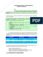 Capacidades Físicas y Entrenamiento