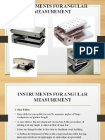 Instruments For Angular Measurement