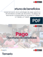 Pago de Beneficios