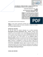 SUMILLA: Si El Resarcimiento Del Daño No Pudiera Ser