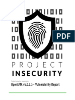 Openemr Insecurity