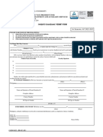 Parents or Guardians Permit Form