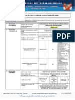 Conformidad de Servicio Super Tomas 923