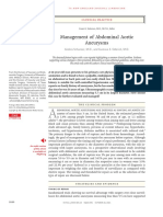 Managment or Aortic Abdominal Aneurysm NEJM