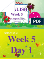 Grade 4 PPT - English - Week 5