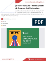 OCG - Reading Test 7