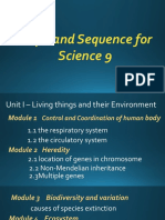 Scope and SequenceCopy Grade 9