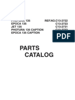 Photura 135 Camera Series Parts Catalog-Illustrated