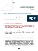 Esercizi Di Microeconomia EAI1 A.a.2012-2013 Prof. Ing. Donato Morea