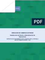 INSTRUCTIVO PROCEDIMIENTO PARA EL REGISTRO ANTE LA VUCE DEF 31ago2022