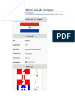 Selección de Fútbol Sala de Paraguay