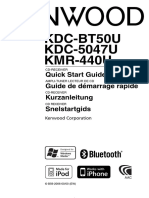 Kenwood KDC-BT50U, KDC-5047U, KMR-440U