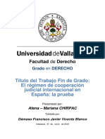 TFG Derecho Internacional Privado