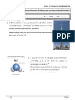 FT2 Problemas em Notação Científica