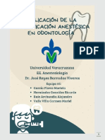 Aplicación de La Premedicación Anestésica en Odontología