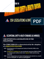 Topic A - OSH Legislations & Enforcement