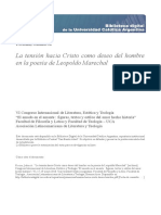 La Tensión Hacia Cristo en La Poesía de Marechal