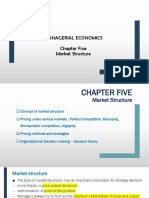 Chapter 5 - Market Structure - 1