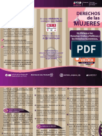 Triptico Derechos de Las Mujeres