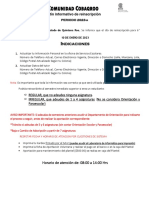 Boletin de Reinscripción 6° Semestre 2023-A